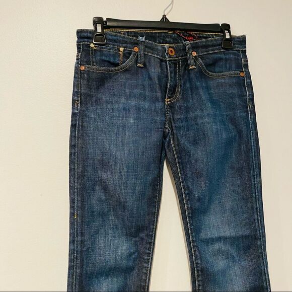 AG Adriano Goldschmied Blue Legging Ankle Jeans Size 25R - Picture 2 of 8